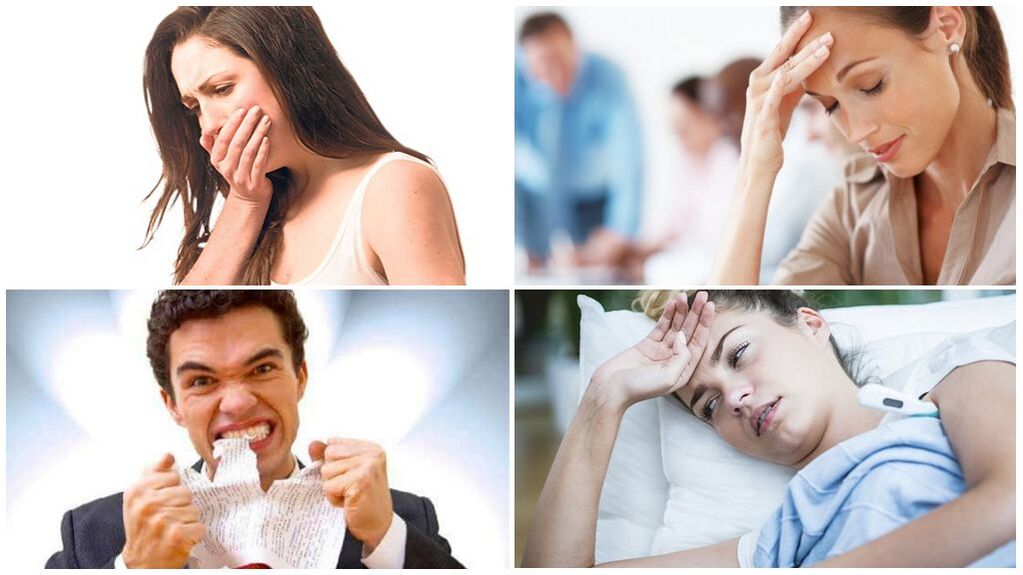 Symptômes de la présence de parasites dans le corps