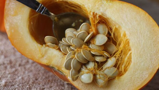 Graines de citrouille pour le traitement des vers