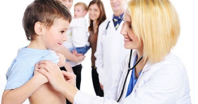 traitement des vers par le médecin